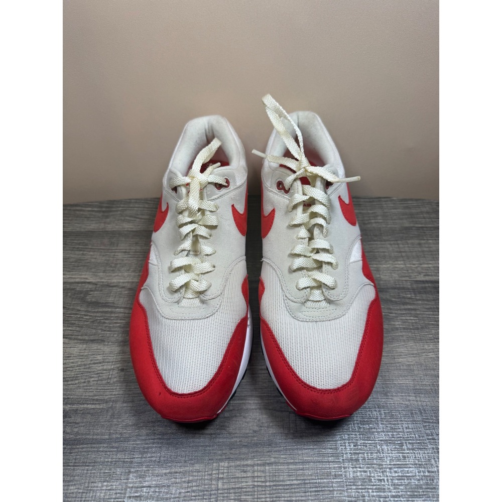 Nike Air Max 1 University Red White Grey DQ3989-100 Mens 12.5 with OG Box